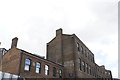 Looking up at the Coal Office from the path leading from the Regent