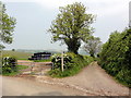 The Start of a Green Lane at Parsonage Cross