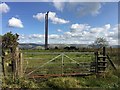 Gate and power lines