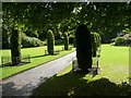 Path in the Speke Hall gardens, Liverpool