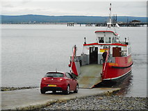 NH7867 : Exiting the Nigg - Cromarty Ferry by Richard Sutcliffe