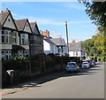 West along Station Road, Creigiau