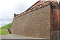 SJ4065 : The South Ramparts of Chester Castle by Jeff Buck