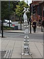 TG2308 : National Cycle Network Milepost, Norwich by Oast House Archive