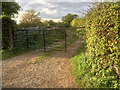 Gate and Track off Mears Ashby Road