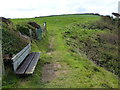 SX1799 : Bench on the coast path by Rob Purvis