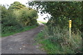 Footpath into Harrold