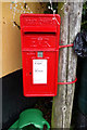 TL9161 : Post Office Kingshall Street Postbox by Geographer