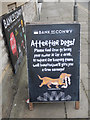 Bank of Conwy - Attention Dogs!