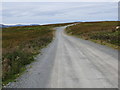 Moorland track now been used to access Blackcraig Wind Farm