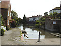 Nafferton Mere - slipway