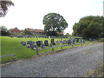 TA0558 : Nafferton cemetery by Stephen Craven