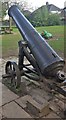 A captured cannon from the Crimean War