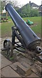 NZ2813 : A captured cannon from the Crimean War by Stanley Howe