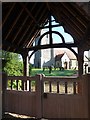 St Mary, Hackford: lych gate