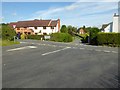 Road junction in Bournheath