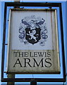 Lewis Arms name sign, Pentyrch