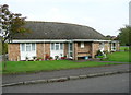 A curved row of bungalows, Holwell