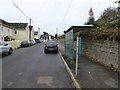 Bus shelter in Station Road, Bere Alston