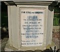 War Memorial, Dempster Park, Letham