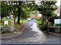 Entrance to Clydach Court, Trealaw