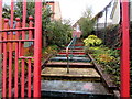 Steps up to Trealaw Primary School, Trealaw 