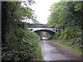 Former railway line in Cheltenham