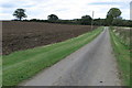 Lane from Newton Park towards the sewage farm