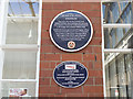 Bridlington station - plaque