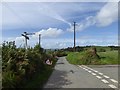 Signpost at the junction with Ley Lane