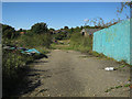 Vacant site by Wymondham Station