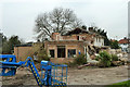 Demolition of The Mill pub, Mill Hill