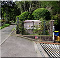 Electricity substation near the former Magistrates Court, Llwynypia