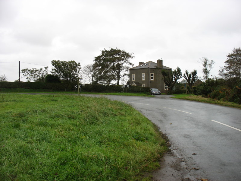 Sharp bend on the B5345 © David Purchase :: Geograph Britain and Ireland