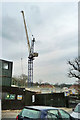 Crane on building site, Mill Hill