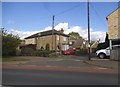 School Lane at the junction of Bridge Road