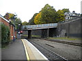 Bridge over railway west of High Wycombe station