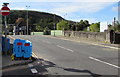 Across Porth Street railway bridge, Porth