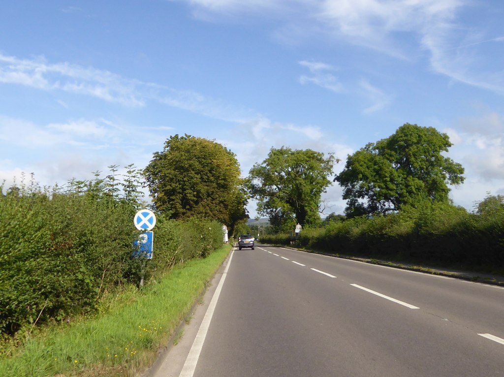 A6, Haddon Road, on southern edge of... © David Smith Geograph