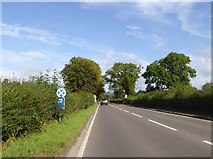 SK2267 : A6, Haddon Road, on southern edge of Bakewell by David Smith