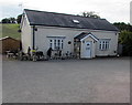 Animal and human statues, Llanddewi Skirrid