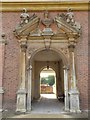 ST2885 : Arched entrance to the Stable Block at Tredegar House by Philip Halling