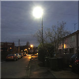 SP2965 : Street lighting, Mercia Way, Warwick by Robin Stott