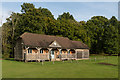 TQ4223 : Pavilion, Sheffield Park cricket ground by Ian Capper