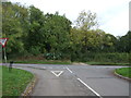 Junction of Loxley Lane with the A518