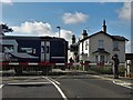 Railway crossing just north of Filey Station