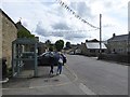 The bus shelter at Town Head, Eyam