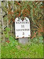 Old Milepost, High Street, Upper Brailes