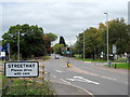 Streethay Village Sign on A5127 Burton Road