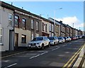 On-street parking, Court Street, Tonypandy